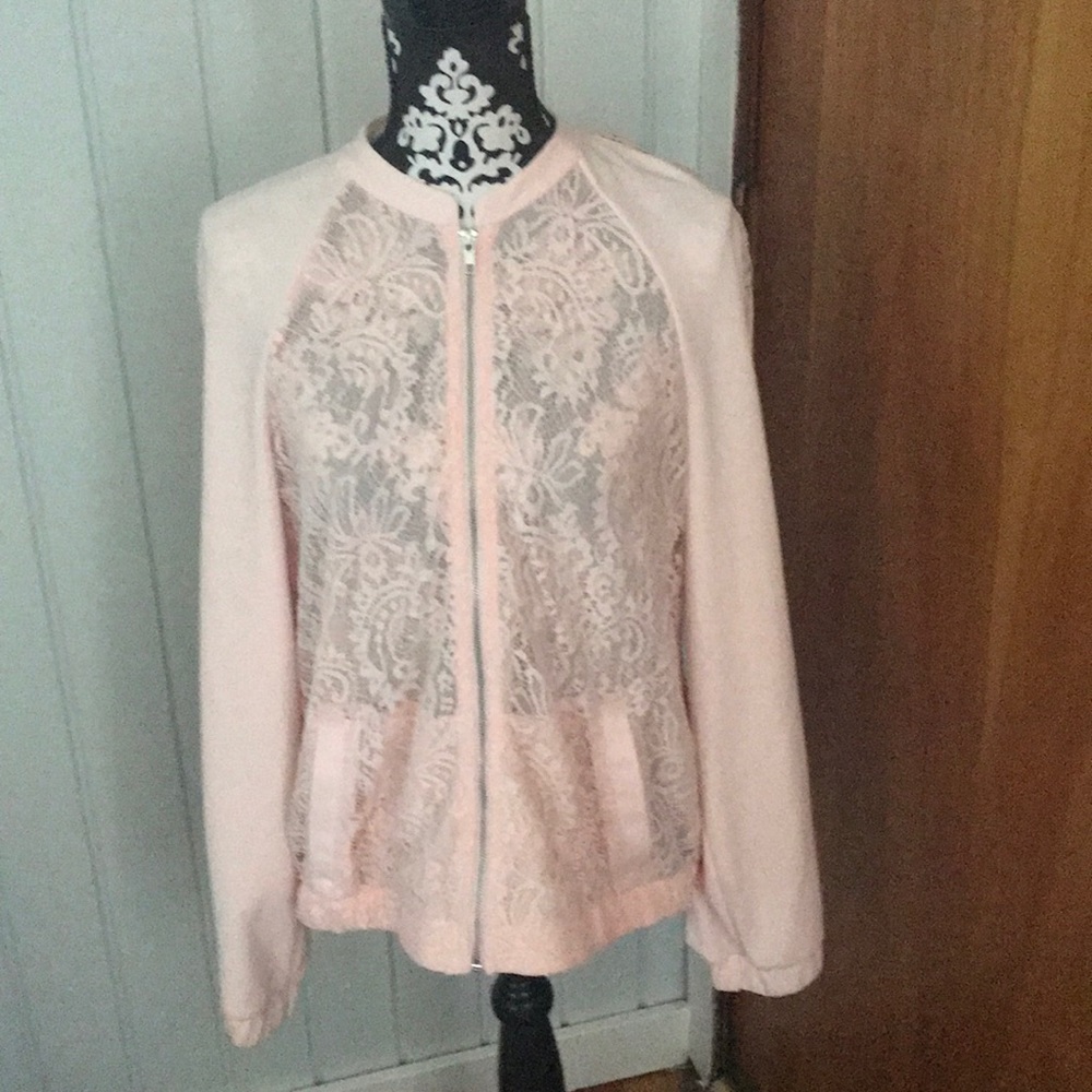 Adorable light pink Spring or Summer jacket